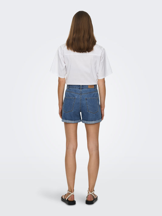 ONLVEGA HW MOM DNM SHORTS NOOS