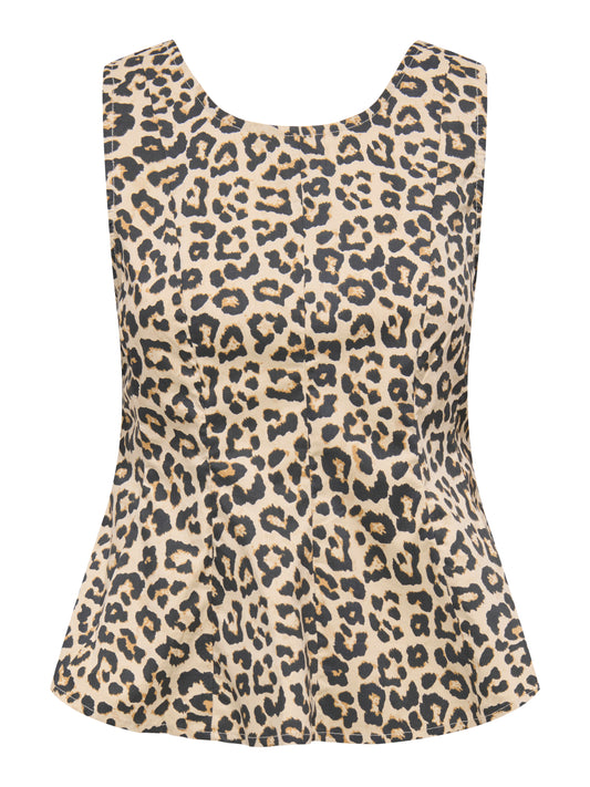 ONLMARTINA S/L U-NECK PEPLUM TOP WVN