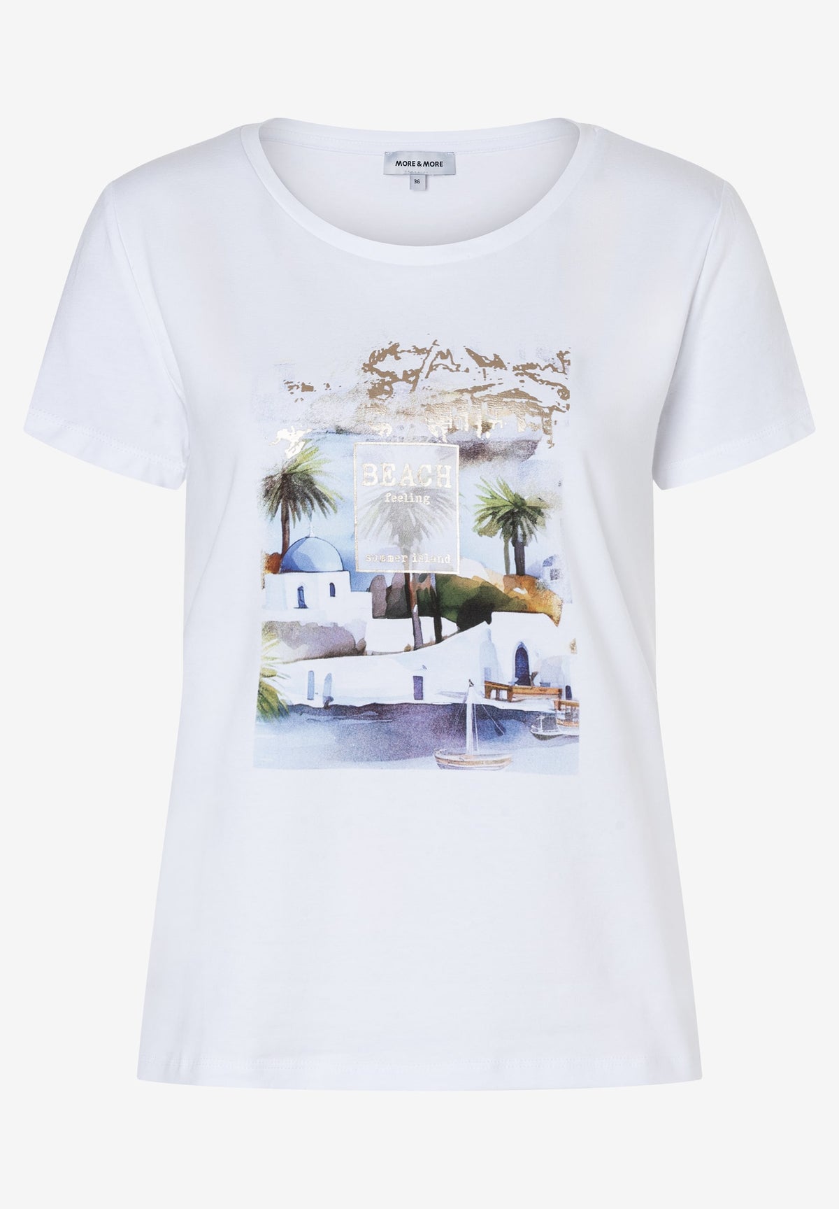 T-Shirt mit Frontprint