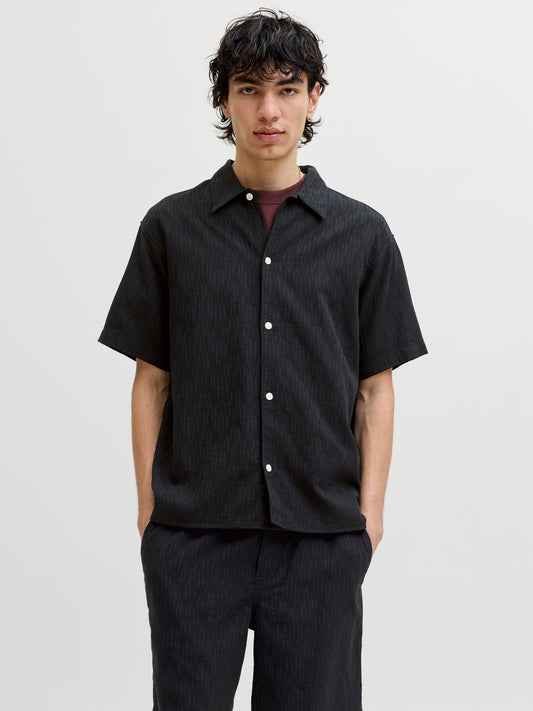 JORMONTAUK WAVY TEXTURE SHIRT SS SN