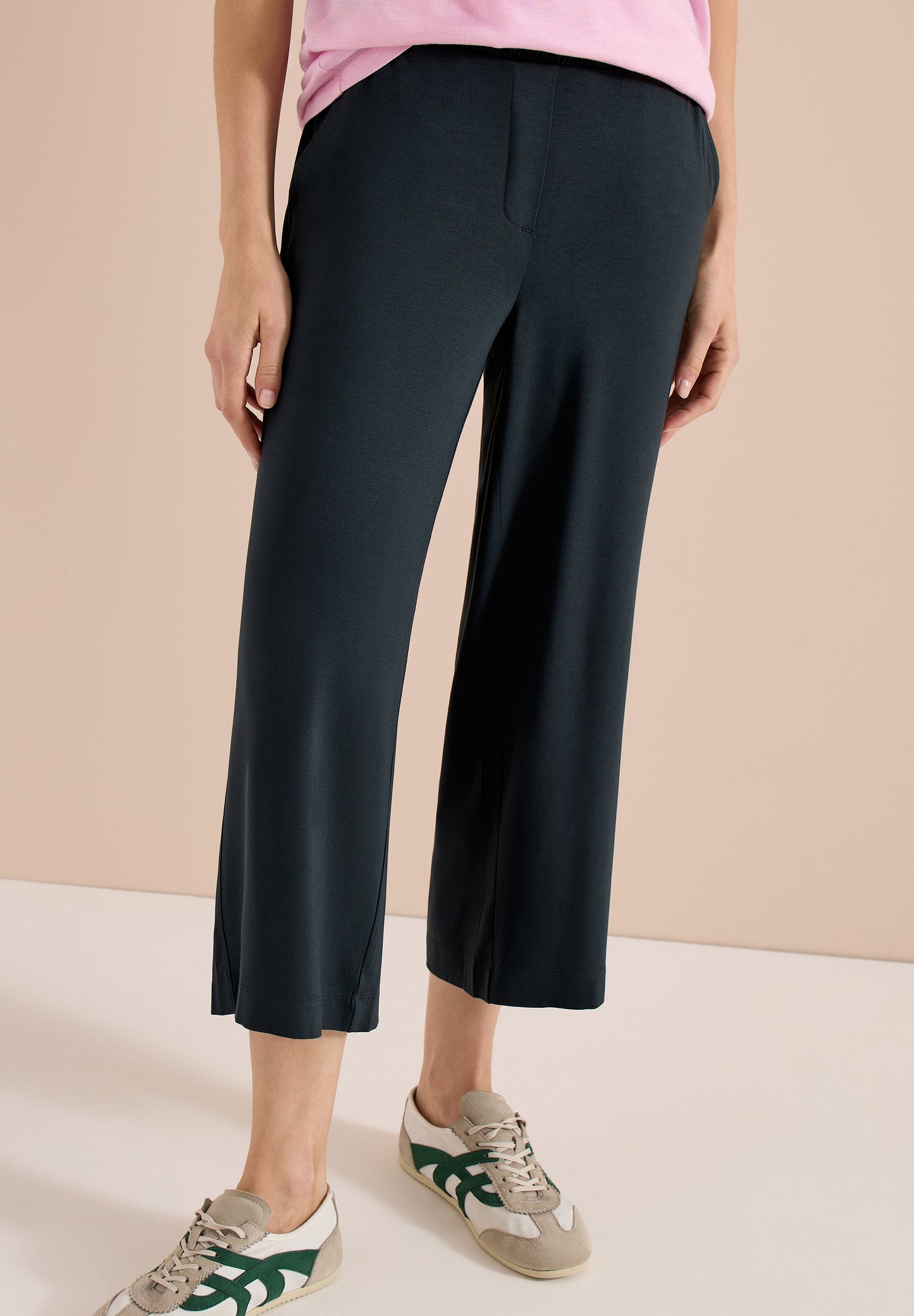High Waist Wide Leg Hose im Loose Fit