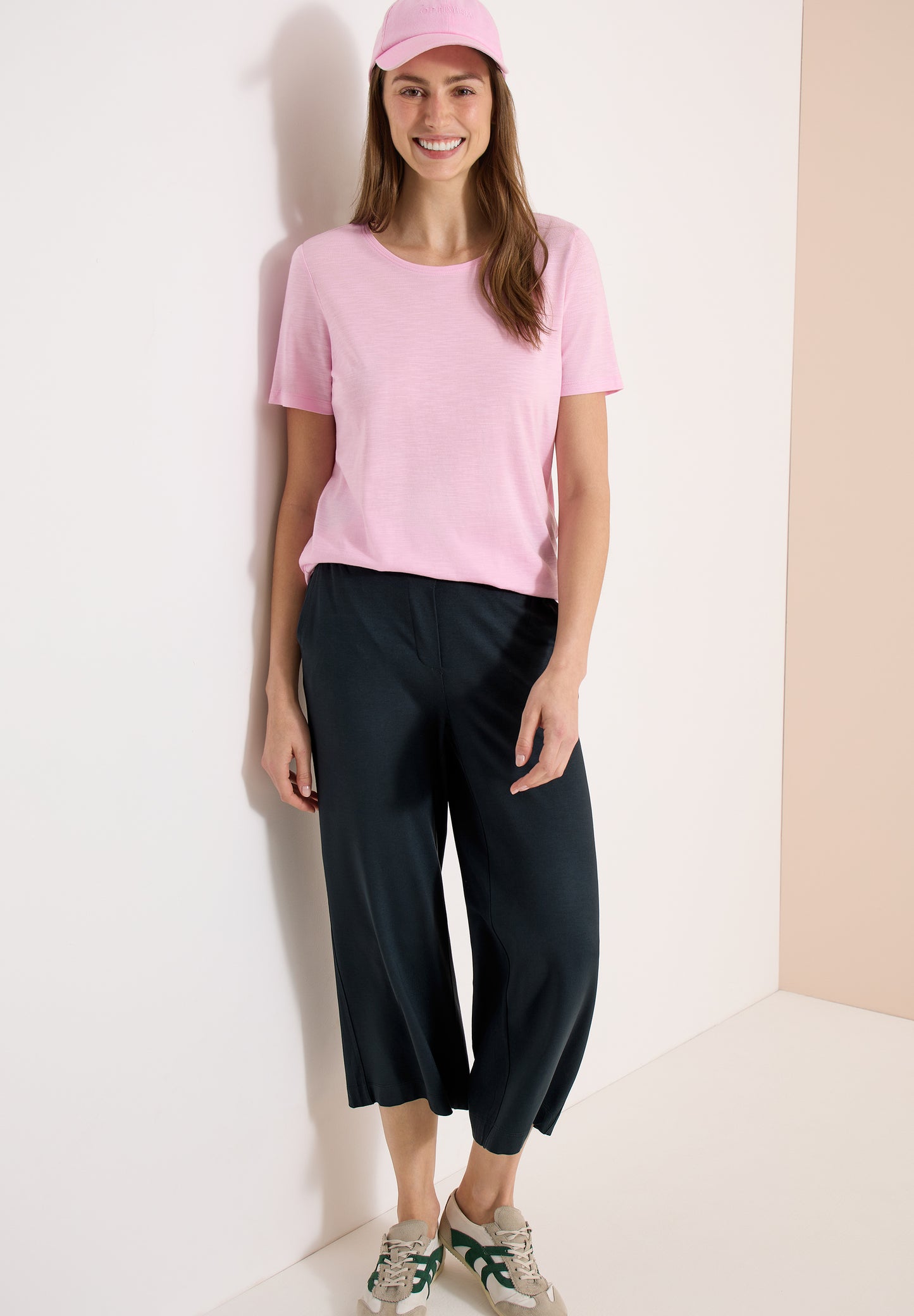 High Waist Wide Leg Hose im Loose Fit