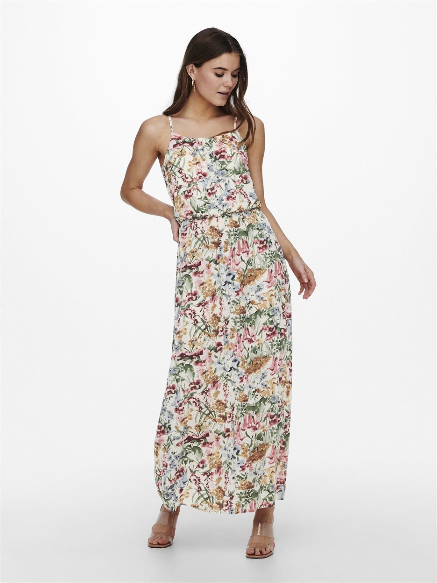 ONLWINNER LIFE S/L MAXI DRESS NOOS WVN