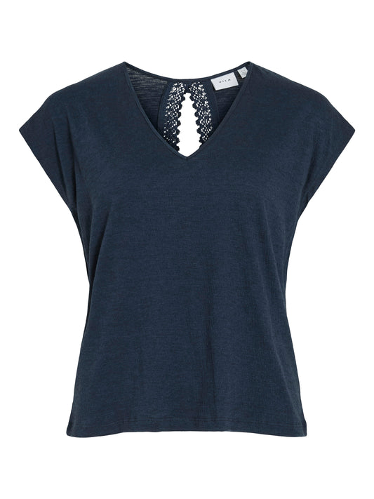 VISYMA V-NECK C/S TOP/1