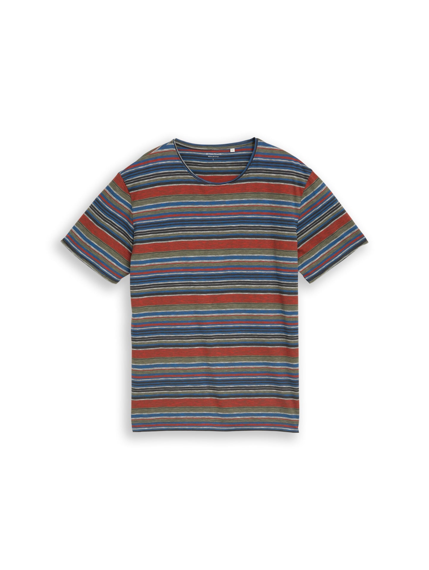 T-Shirt mit feinen Streifen