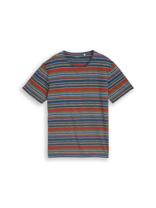 T-Shirt mit feinen Streifen