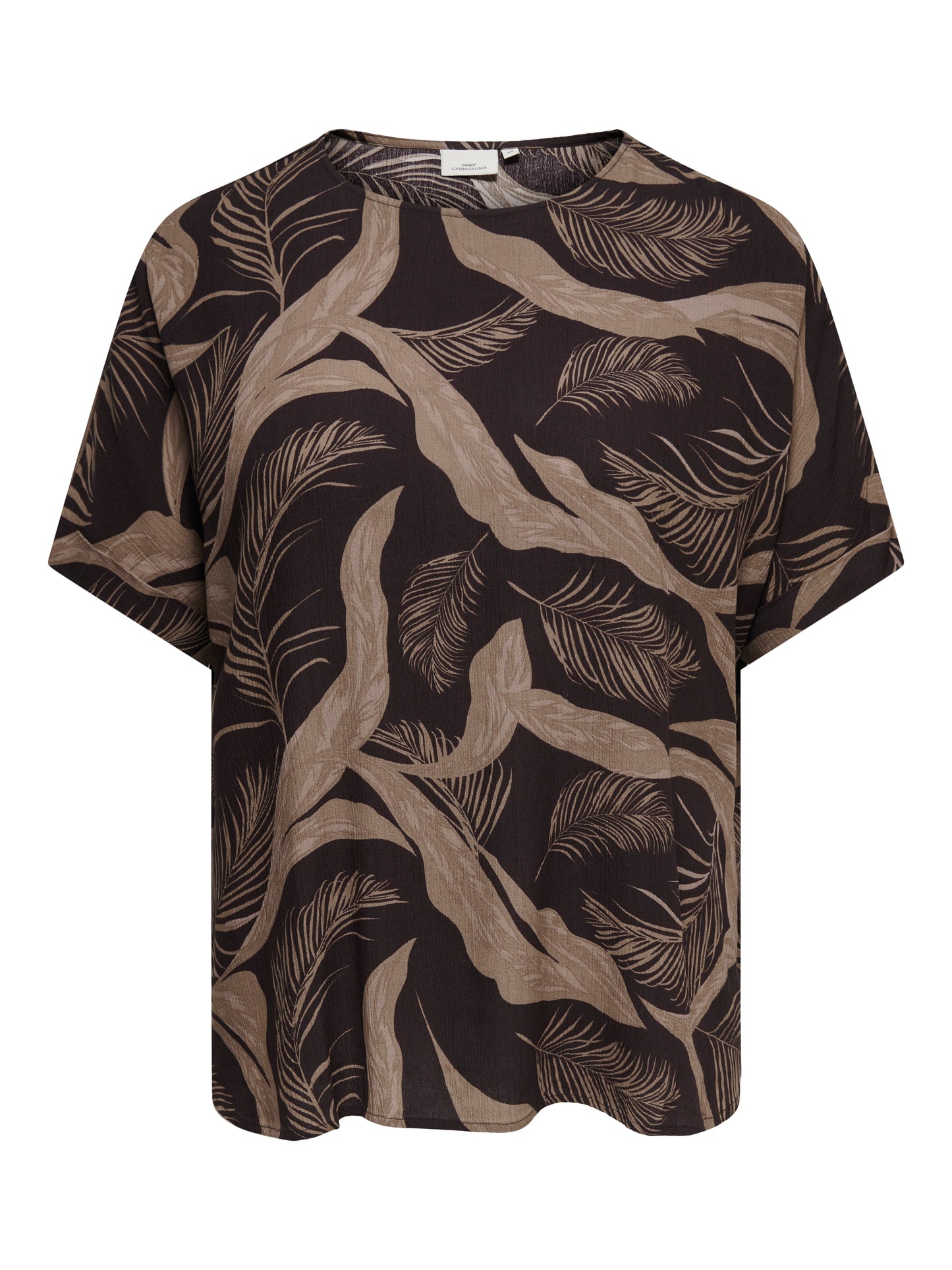 CARVILMA S/S BOATNECK TOP AOP