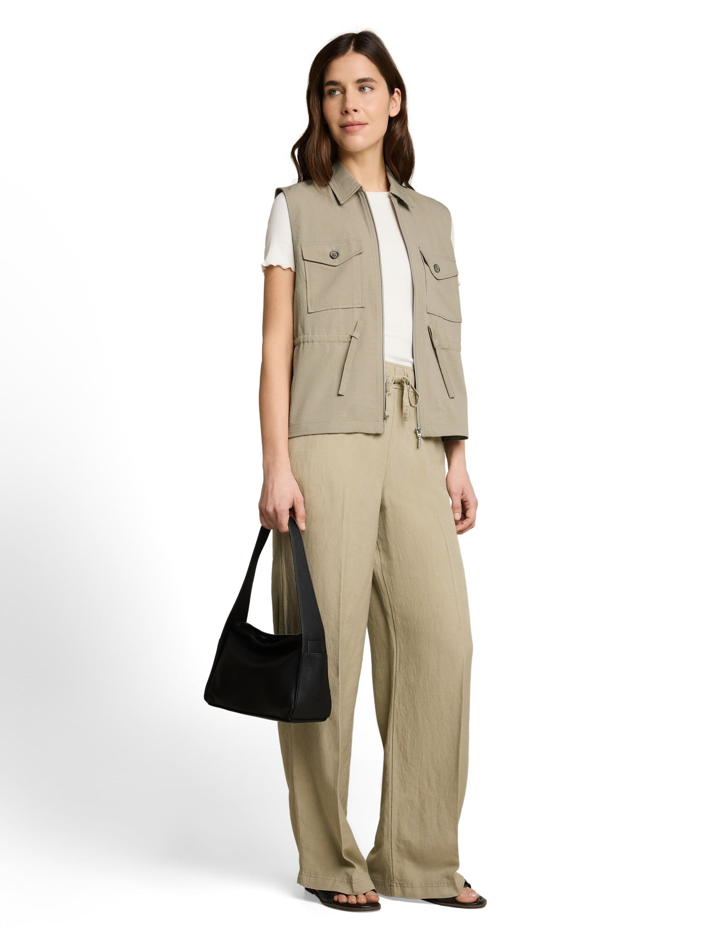 Regular Fit Weste mit Brusttaschen