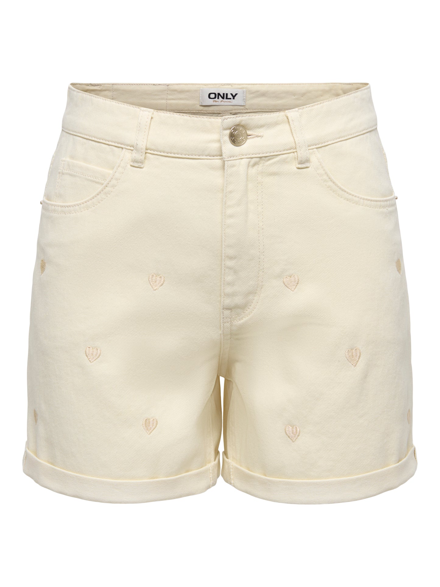 ONLVEGA HW EMBROIDERY DNM SHORTS GUANOOS