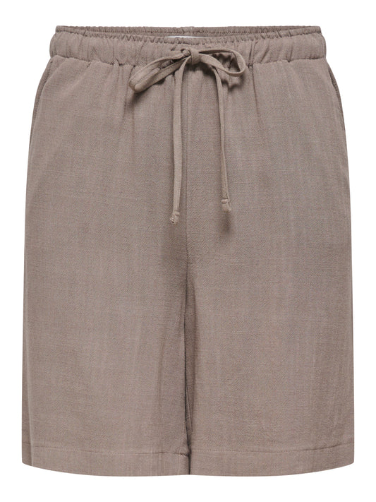 ONLSIESTA MW PULL-UP LIN BL SHORTS  NOOS