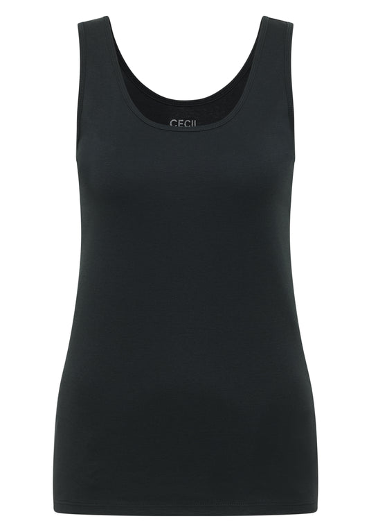 Basic Top aus reiner Baumwolle