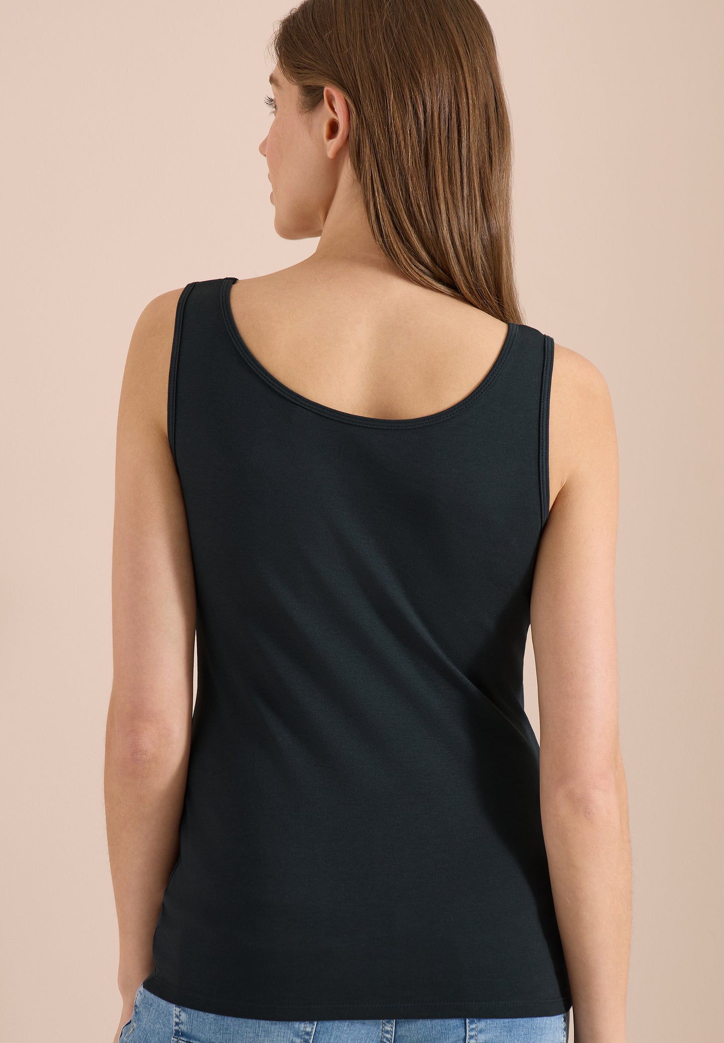 Basic Top aus reiner Baumwolle