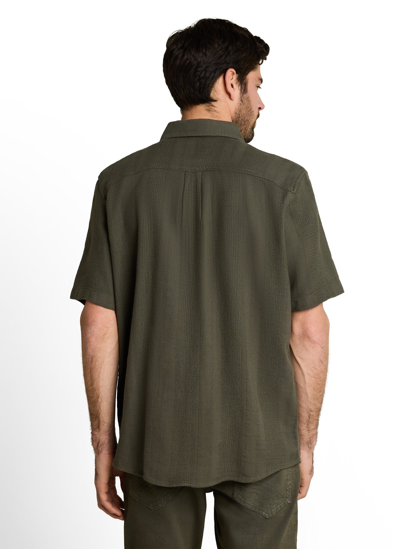 Comfort Fit Kurzarmhemd aus Baumwolle