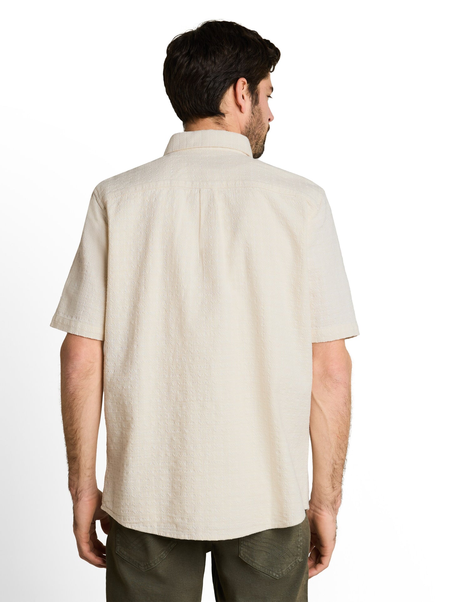 Comfort Fit Kurzarmhemd aus Baumwolle
