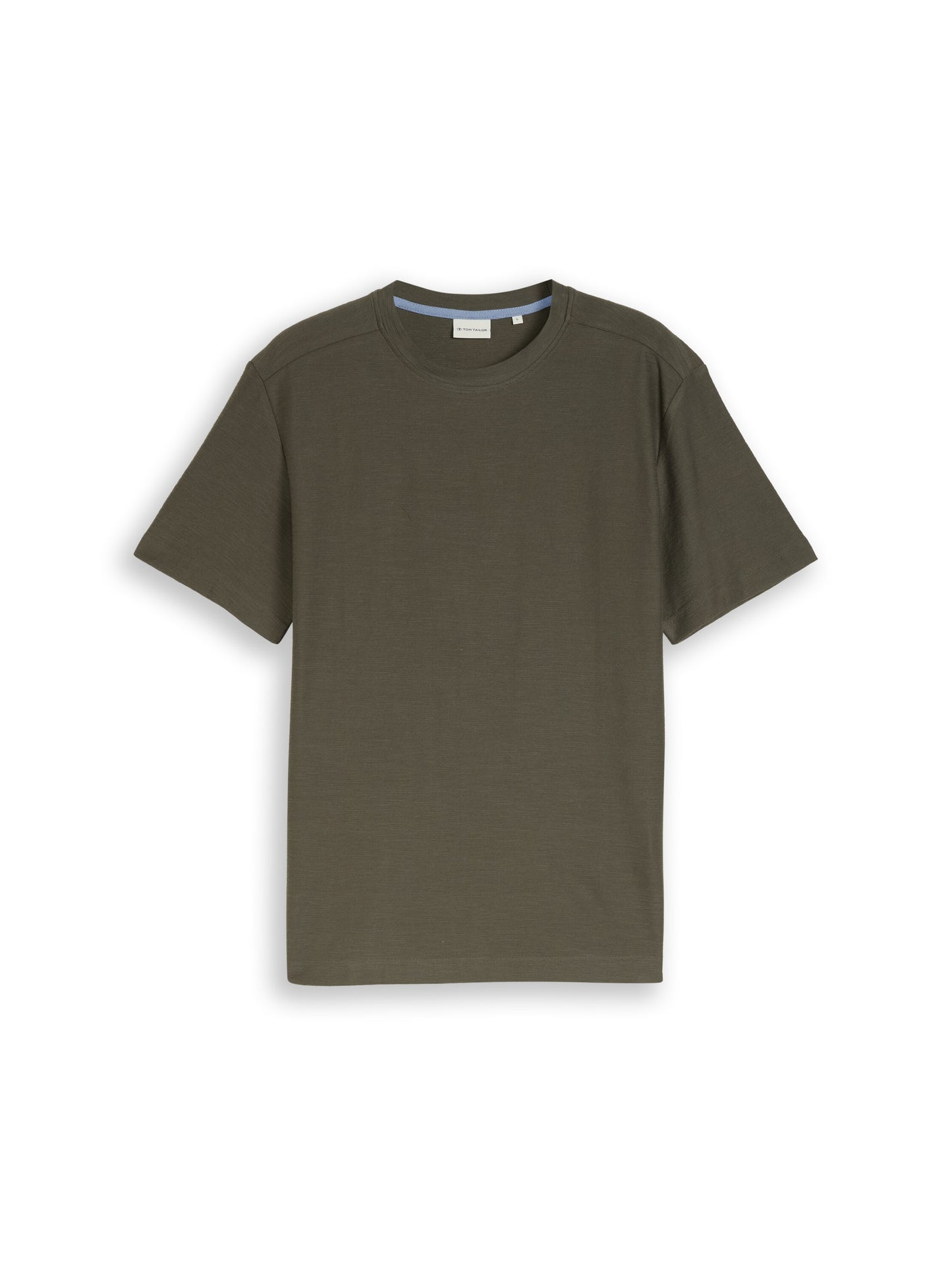T-Shirt mit Ottoman-Struktur