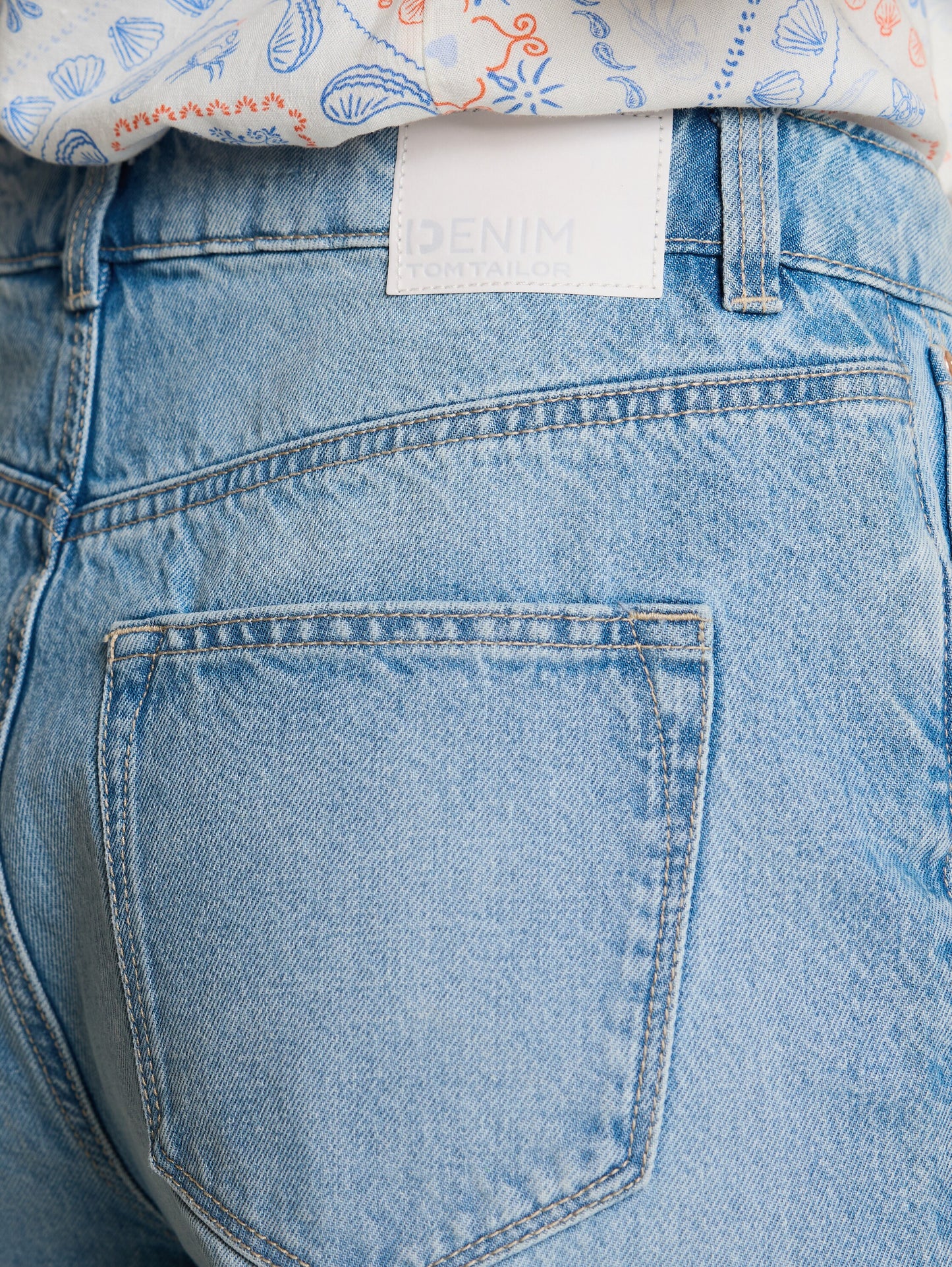 TTELIN STRAIGHT Bermuda Jeans Shorts