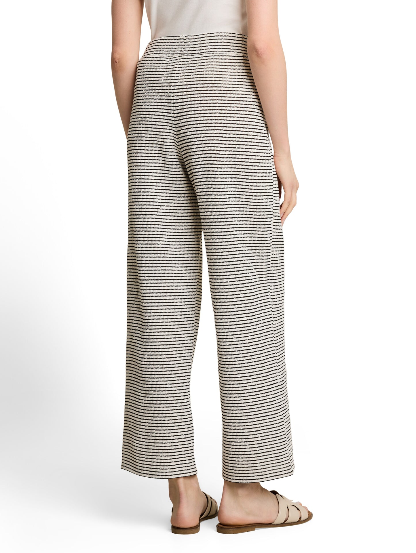 Wide Leg Strickhose