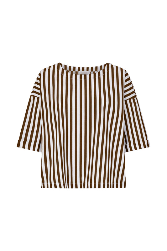 Cotton Stripe Blouse