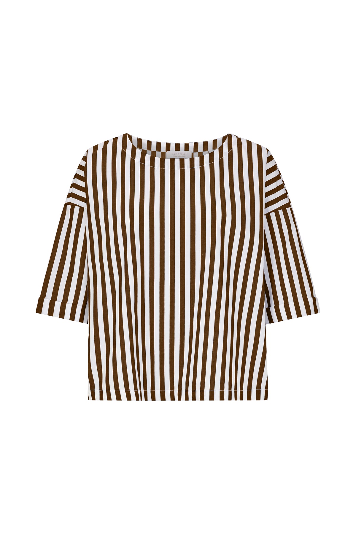 Cotton Stripe Blouse