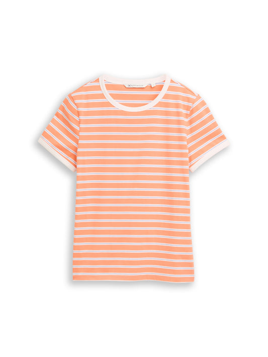 Slim Fit T-Shirt mit Streifen