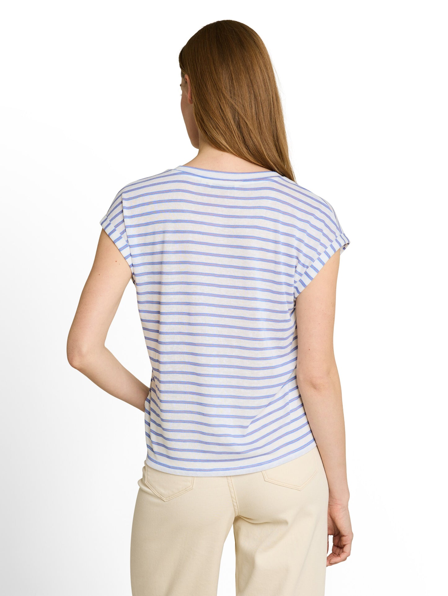 T-Shirt mit Streifenmuster