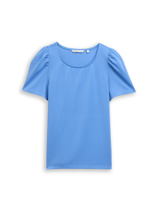 Loose Fit T-Shirt mit Raffungen