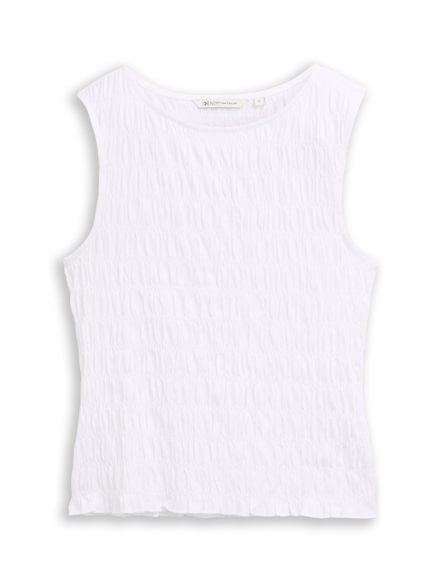 Smock Top mit Stretch