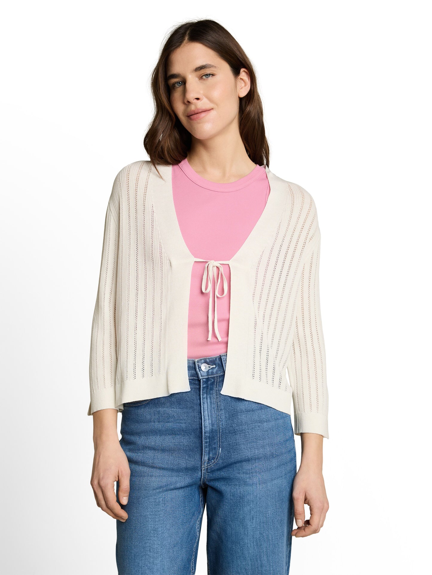Cardigan mit Schleifendetail