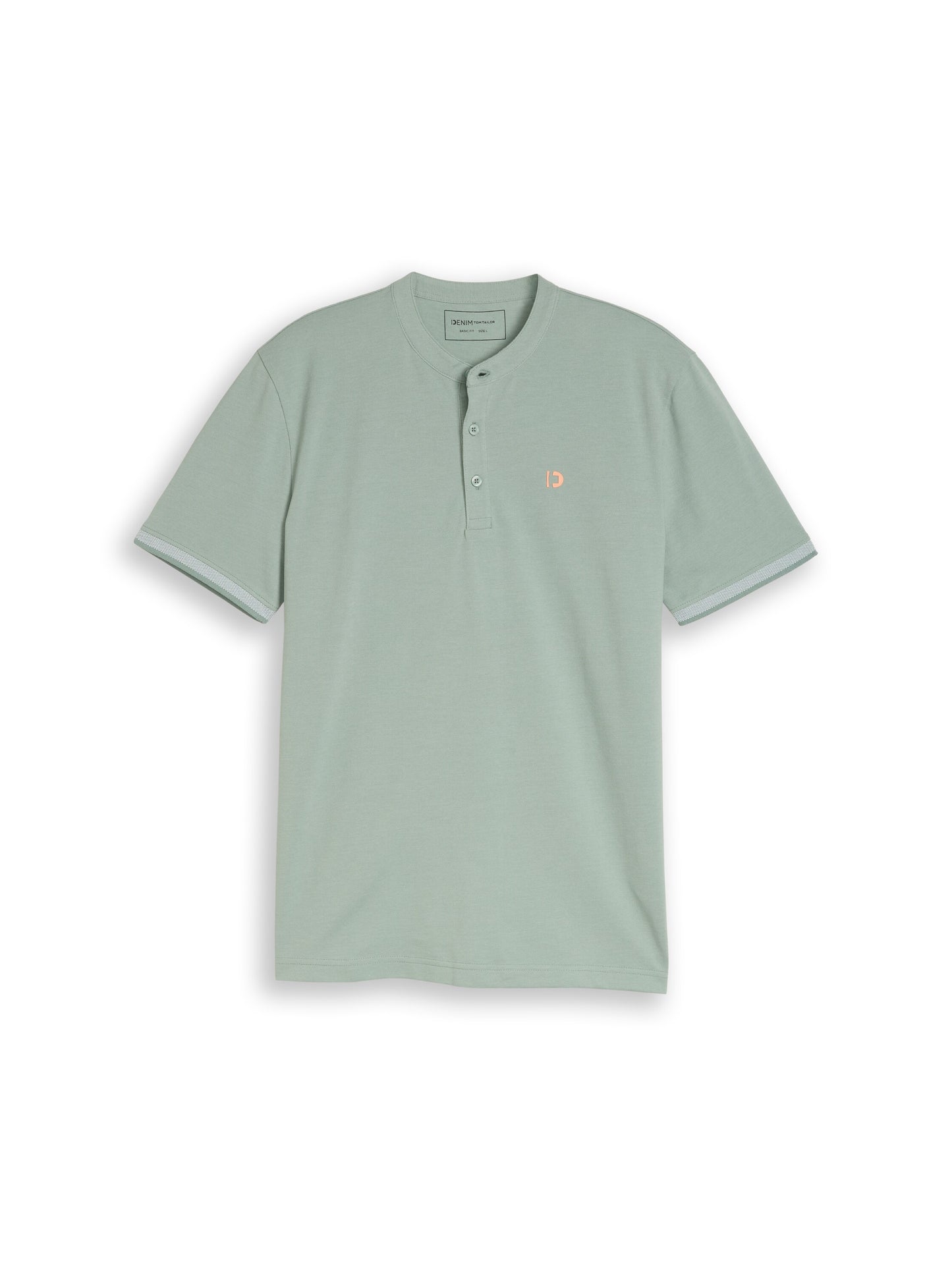 Piqué Poloshirt mit Stehkragen