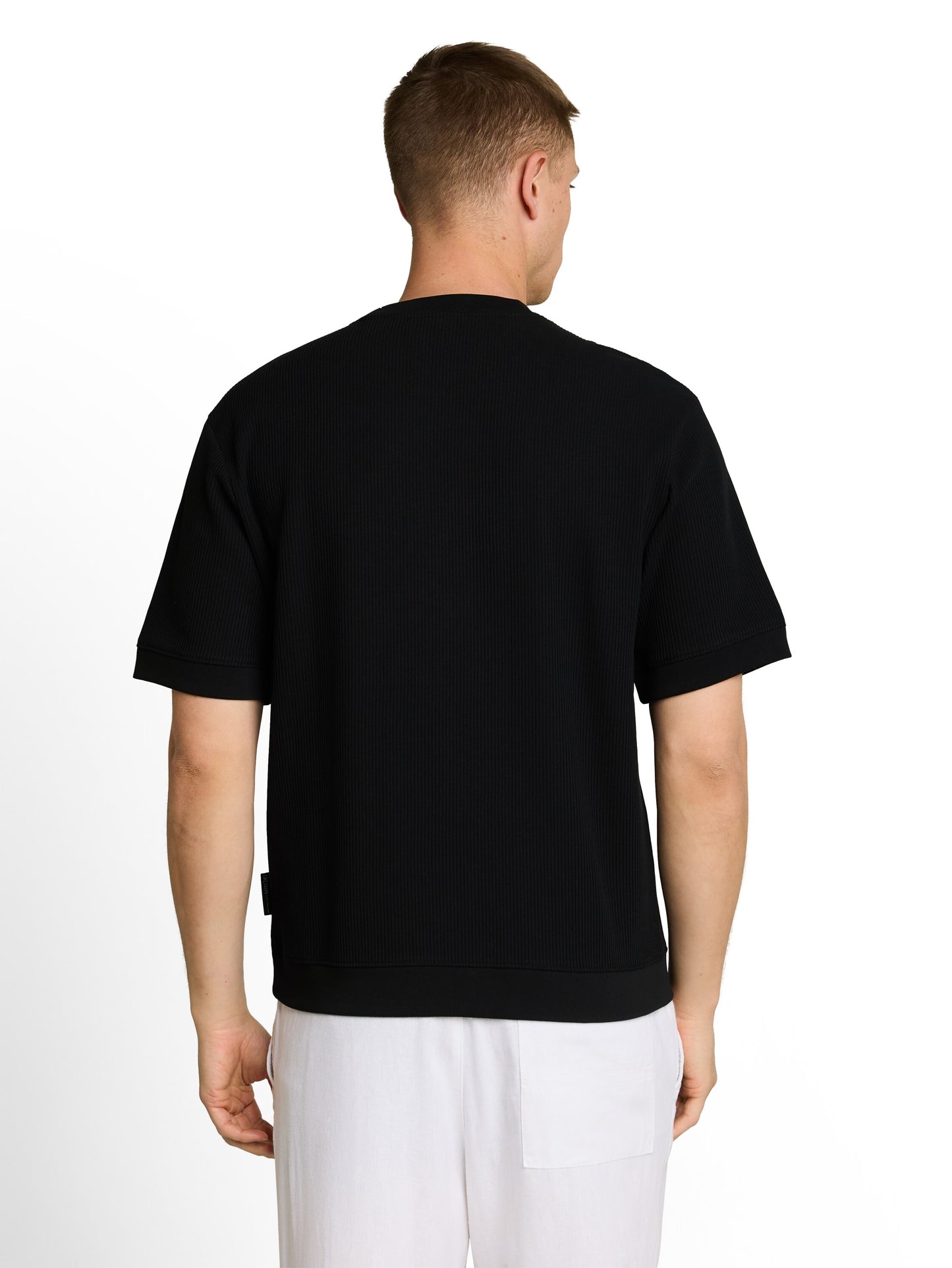 Relaxed Fit T-Shirt im Sweatshirt-Style