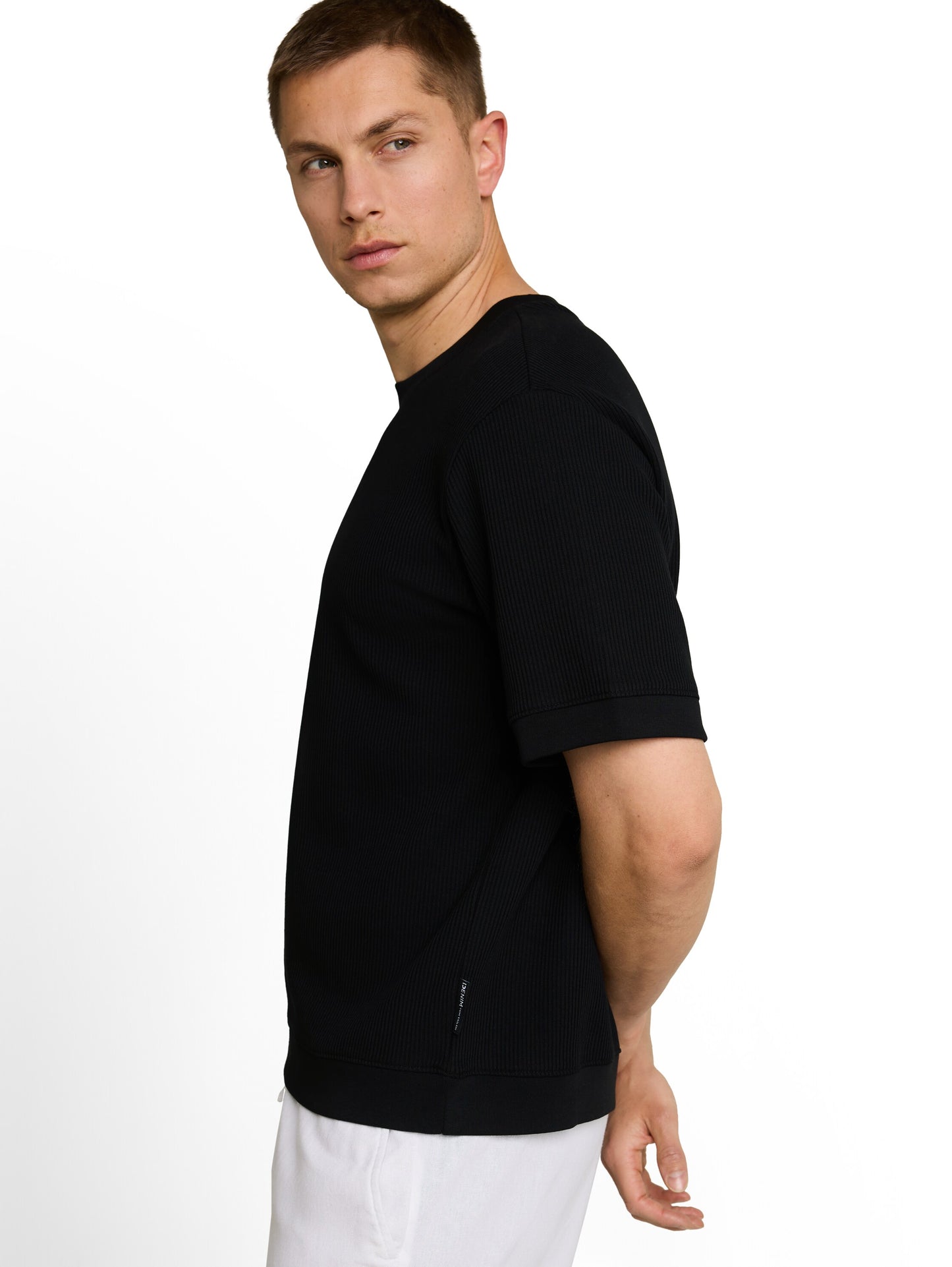 Relaxed Fit T-Shirt im Sweatshirt-Style