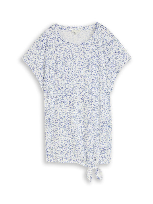 Plus Size - T-Shirt mit Knotendetail