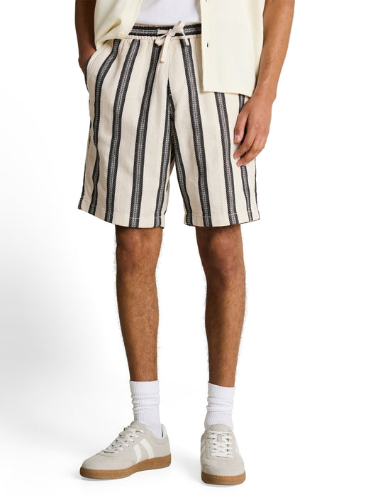 Relaxed Fit Shorts mit Streifenmuster