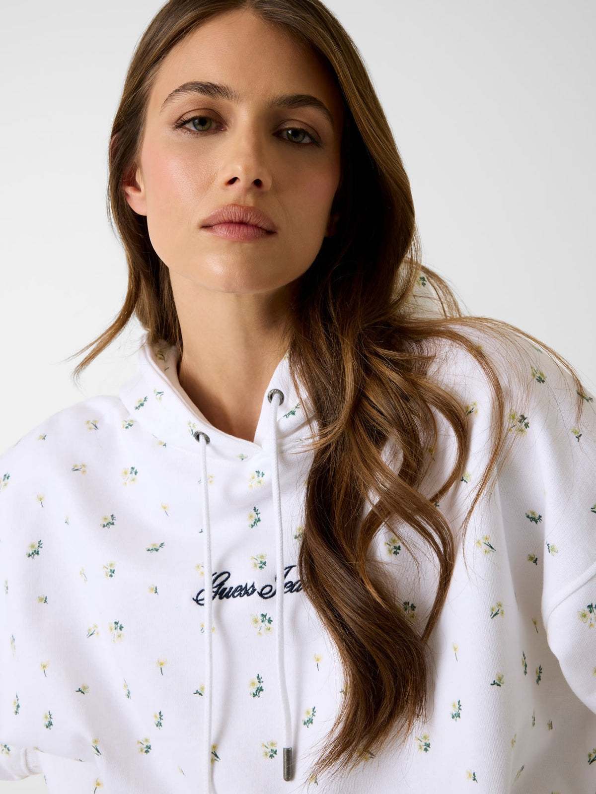 GJ OVER HOOD PRINTED SWEATSHIR