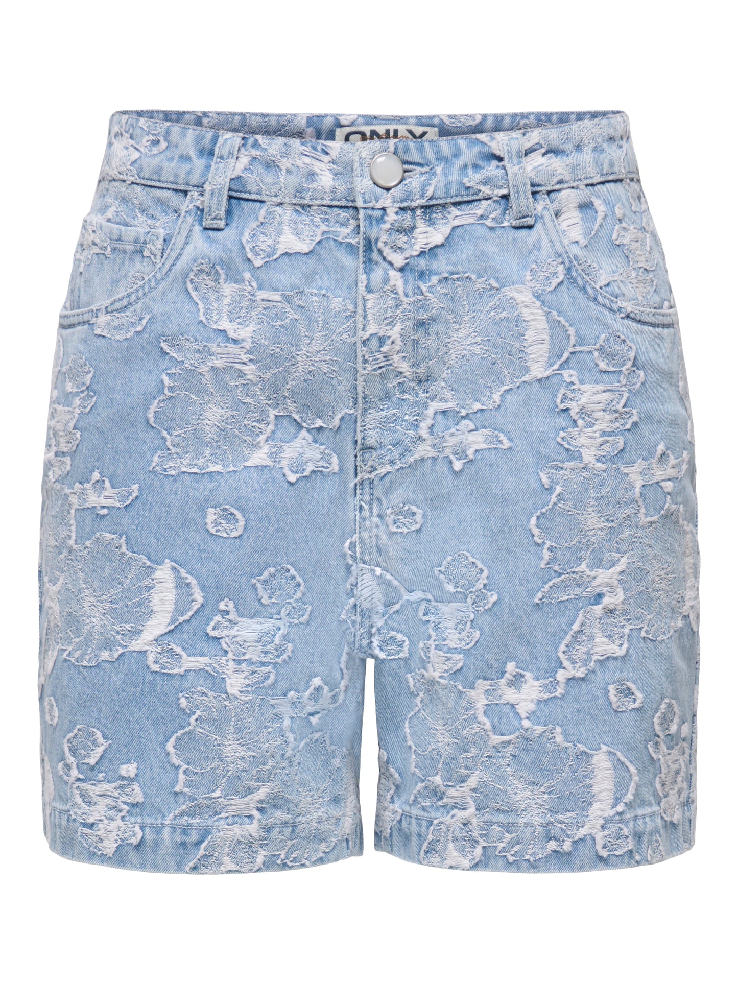 ONLPHINE-AUDE JAQUARD DNM SHORTS QYT