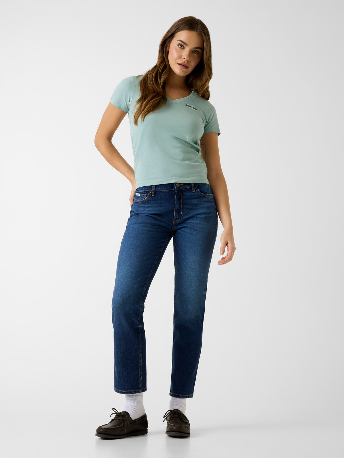 GJ SS VN SLIM MINI AMERICA TEE
