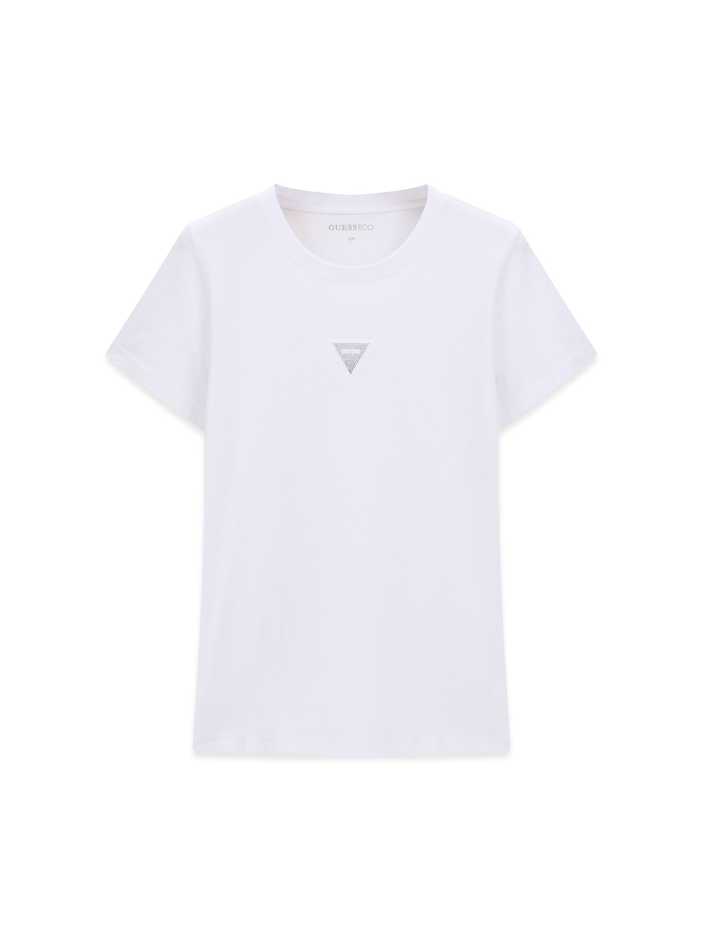 SS CN MINI STRASS TRIANGLE TEE