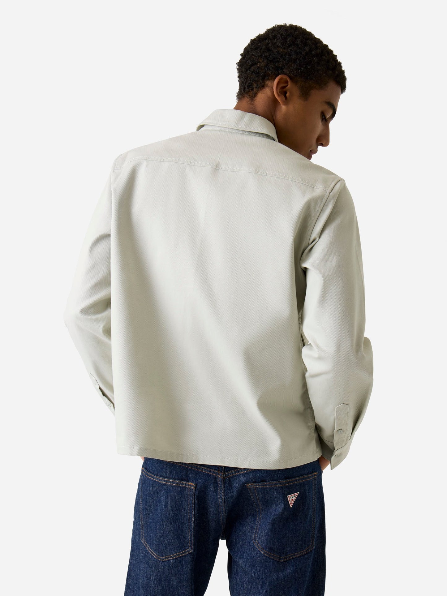 GJ REGULAR LS ZIP SHIRT