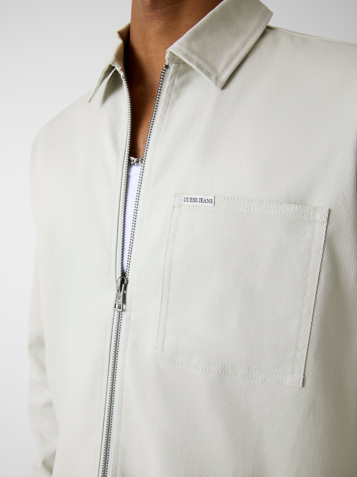 GJ REGULAR LS ZIP SHIRT