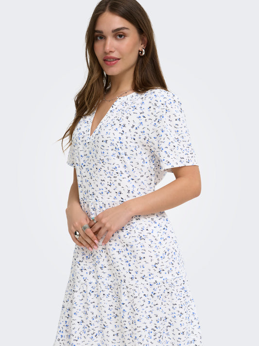 ONLZALLY S/S THEA DRESS NOOS WVN