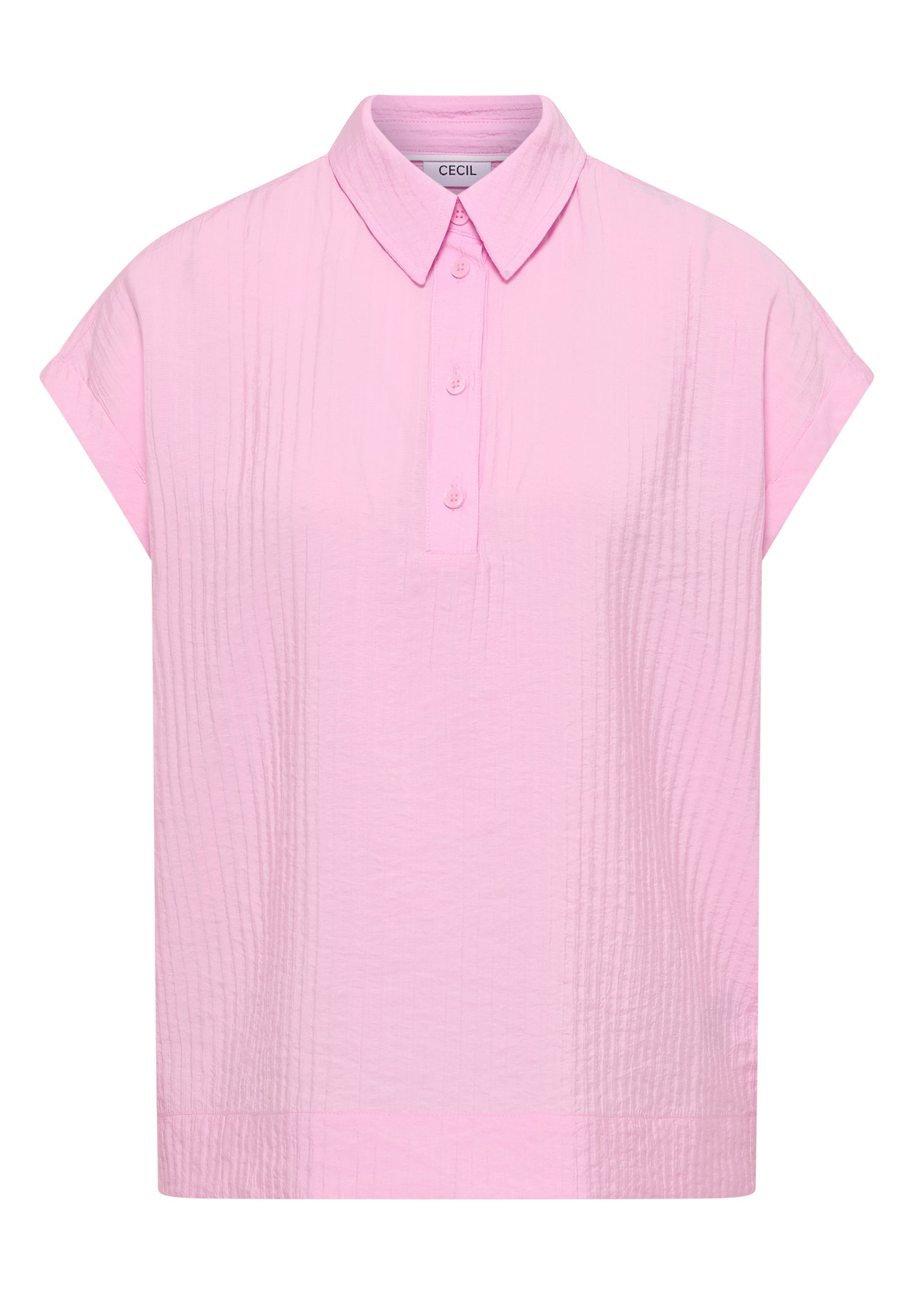 Dropped Shoulder Bluse mit Struktur