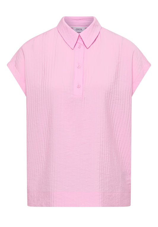 Dropped Shoulder Bluse mit Struktur