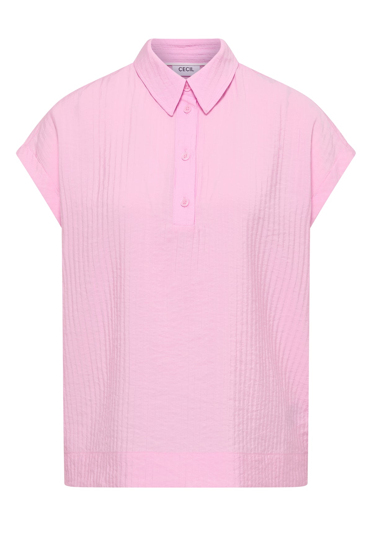 Dropped Shoulder Bluse mit Struktur