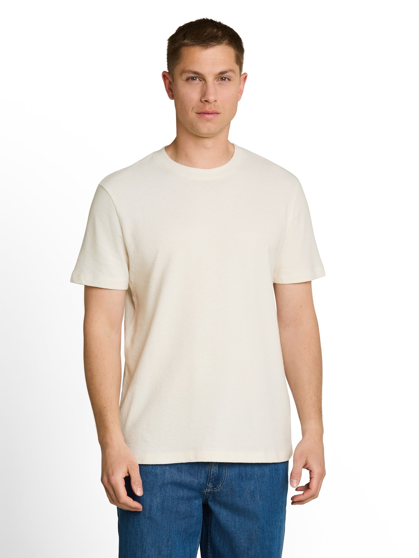 Terry T-Shirt aus Baumwolle