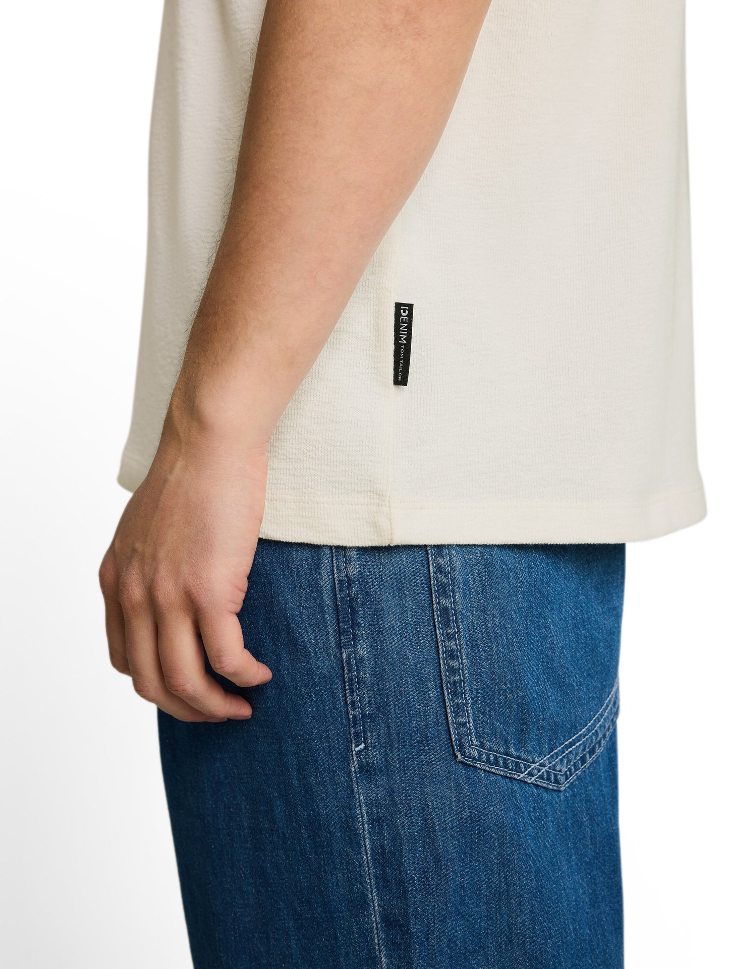 Terry T-Shirt aus Baumwolle