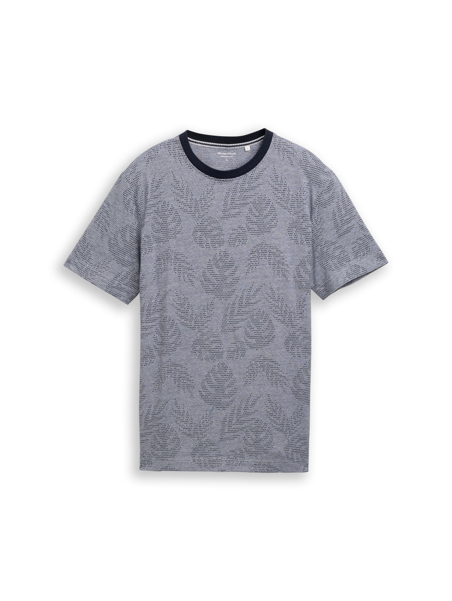 Jacquard T-Shirt mit Muster