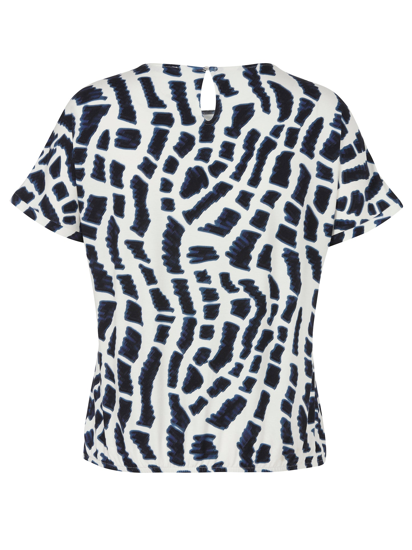 T-Shirt Rundhals ohne Arm Druck
