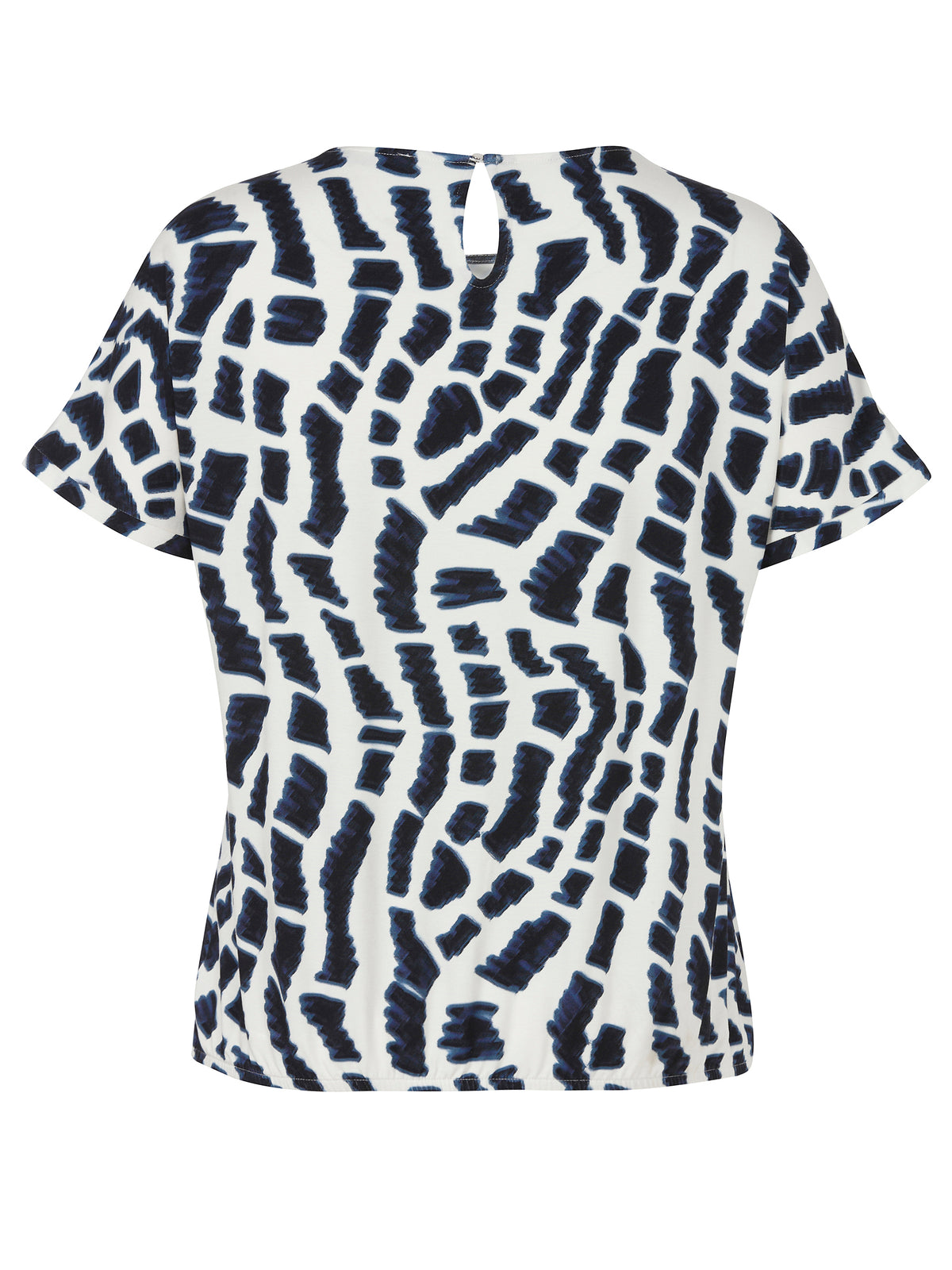 T-Shirt Rundhals ohne Arm Druck