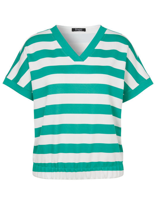 Sweatshirt V-Ausschnitt ohne Arm Druck