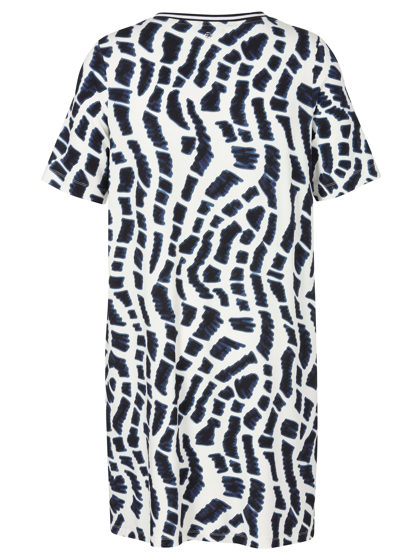Kleid Rundhals 1/2 Arm Druck